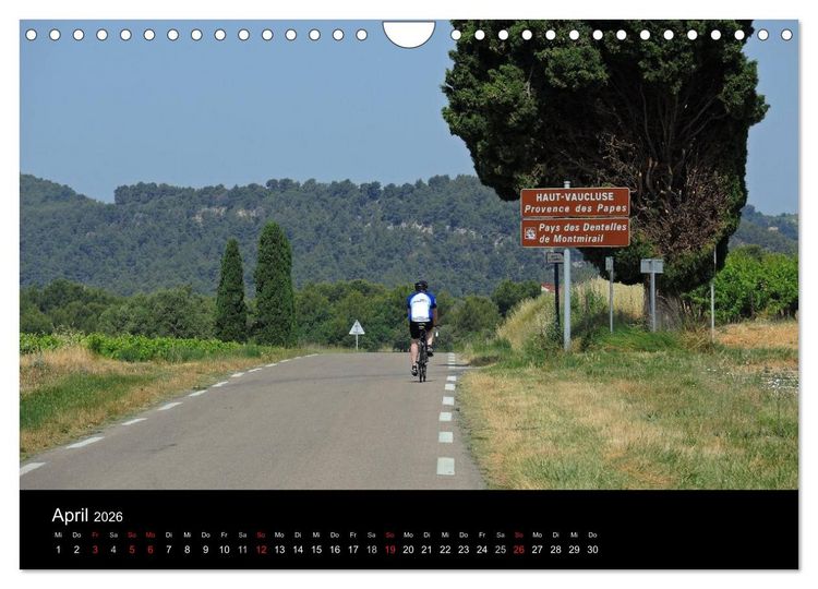 Produktbild: Faszination Mont Ventoux (Wandkalender 2026 DIN A4 quer), CALVENDO Monatskalender