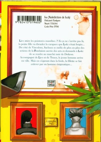 Produktbild: La mal&eacute;diction de Loki. Tome 3