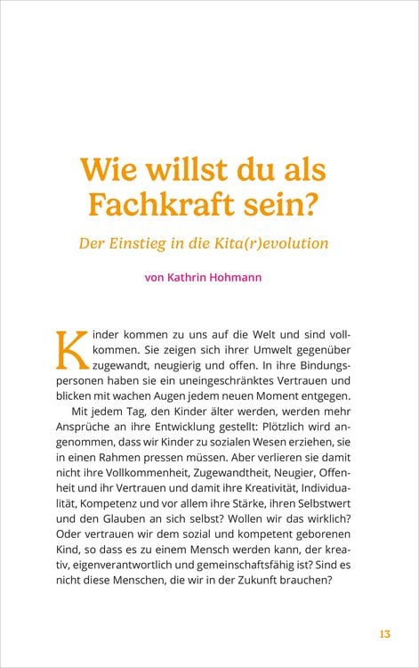 Produktbild: Kitarevolution. Zeit f&uuml;r Ver&auml;nderung
