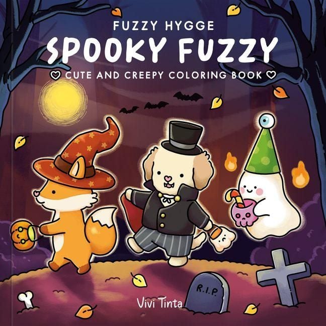 Produktbild: Fuzzy Hygge: Spooky Fuzzy Coloring Book