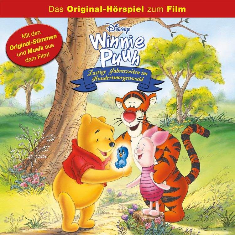 Produktbild: Winnie Puuh - Lustige Jahreszeiten im Hundertmorgenwald (H&ouml;rspiel zum Disney Film)