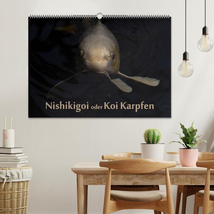 Produktbild: Nishikigoi oder Koi Karpfen (Wandkalender 2026 DIN A2 quer), CALVENDO Monatskalender