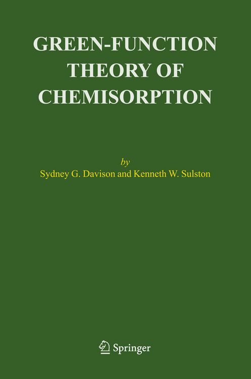 Produktbild: Green-Function Theory of Chemisorption