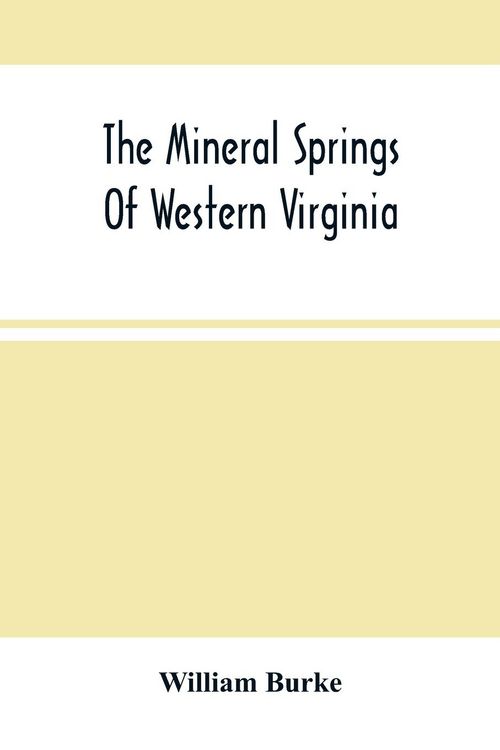 Produktbild: The Mineral Springs Of Western Virginia