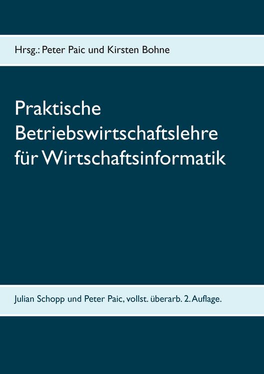 Produktbild: Praktische Betriebswirtschaftslehre f&uuml;r Wirtschaftsinformatik