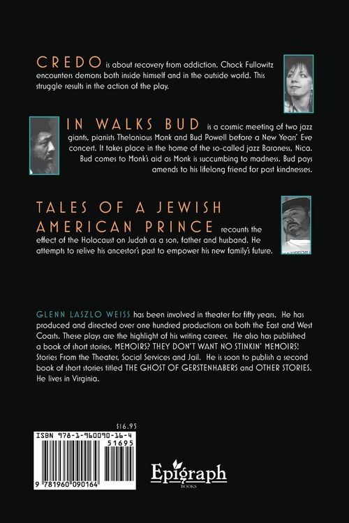 Produktbild: Three Plays: Credo, In Walks Bud, Tales of a Jewish American Prince