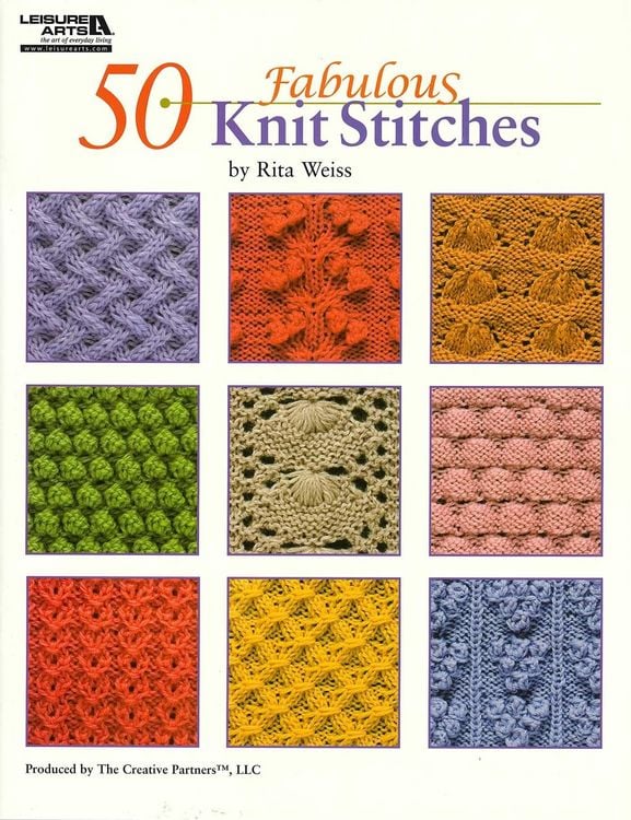 Produktbild: 50 Fabulous Knit Stitches