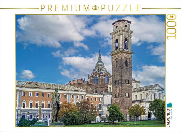Produktbild: CALVENDO Puzzle Turin | 1000 Teile Lege-Gr&ouml;&szlig;e 64x48cm Foto-Puzzle f&uuml;r gl&uuml;ckliche Stunden
