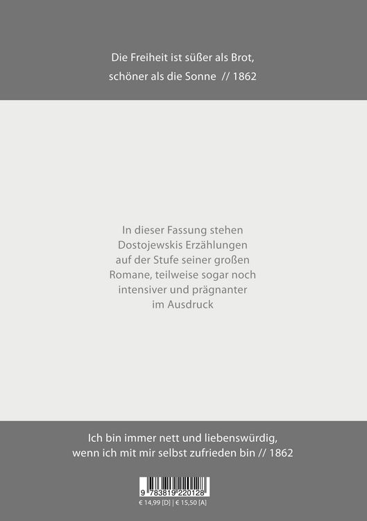 Produktbild: Dostojewskis Erz&auml;hlungen