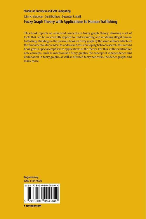 Produktbild: Fuzzy Graph Theory with Applications to Human Trafficking