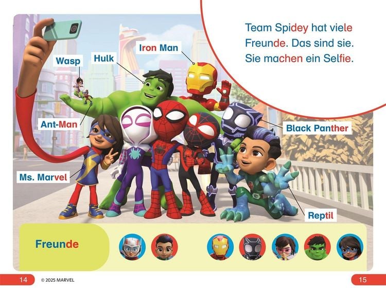 Produktbild: SUPERLESER! Marvel Spidey und seine Super-Freunde Auf ins Abenteuer, Team Spidey!