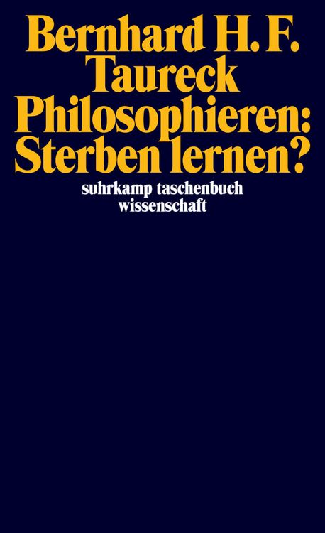 Produktbild: Philosophieren: Sterben lernen?
