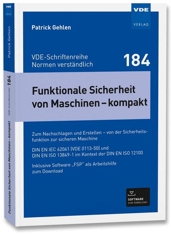 Produktbild: Funktionale Sicherheit von Maschinen – kompakt