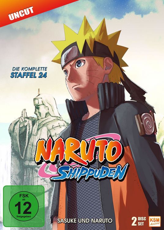 Produktbild: Naruto Shippuden - Staffel 24: Sasuke und Naruto (Folgen 690-699) [2 DVDs]