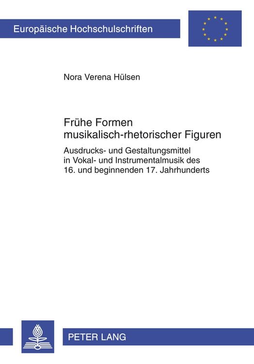 Produktbild: Fruehe Formen musikalisch-rhetorischer Figuren