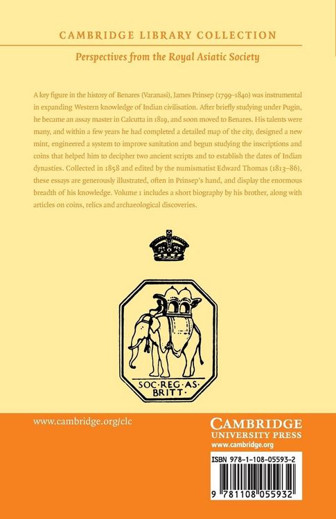 Produktbild: Essays on Indian Antiquities, Historic, Numismatic, and Palaeographic - Volume 1