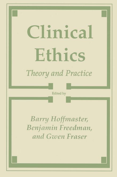 Produktbild: Clinical Ethics