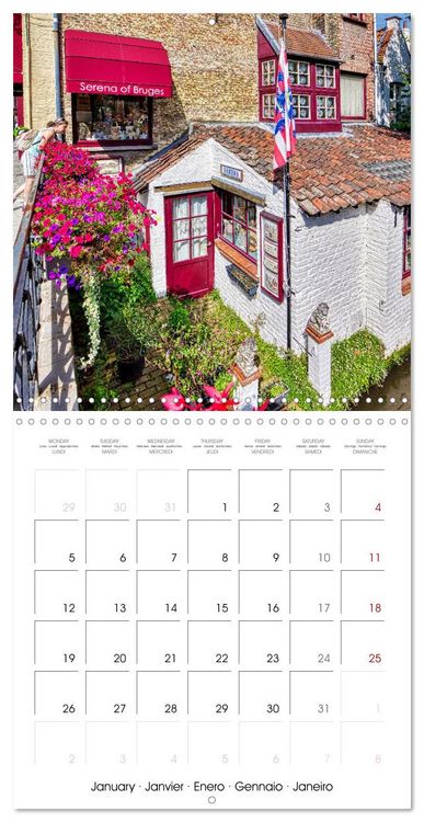 Produktbild: County Flanders (Wall Calendar 2026 12 &times; 12 Inch) CALVENDO 12 Month Wall Calendar