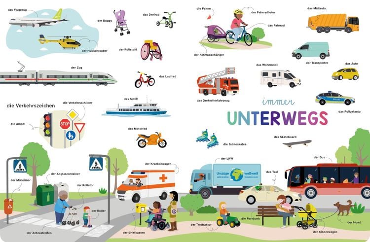 Produktbild: Viele erste W&Ouml;RTER viele bunte BILDER
