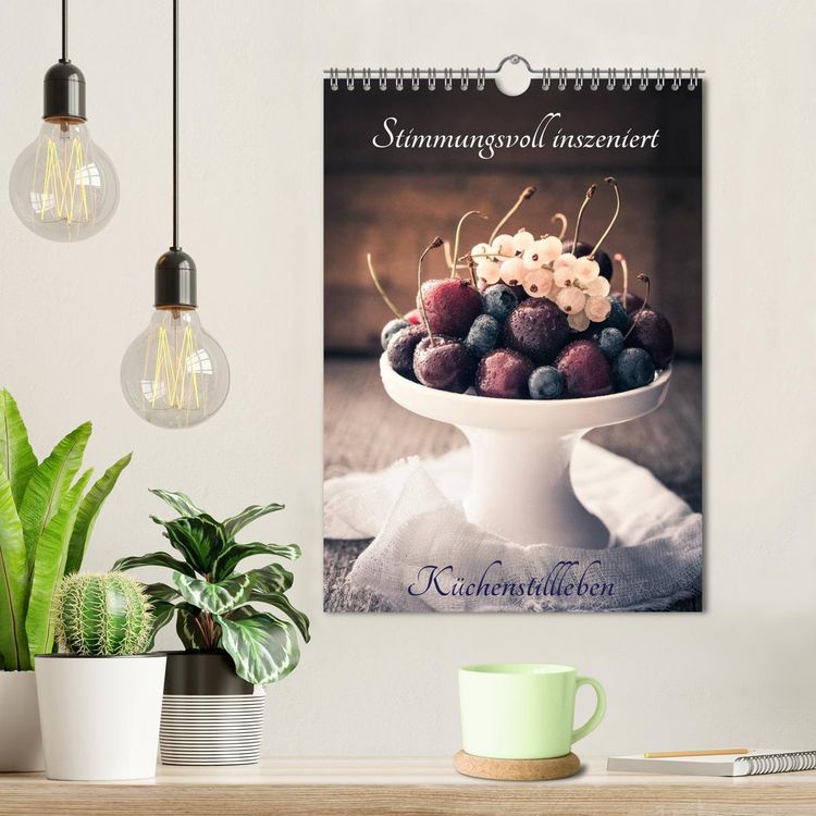 Produktbild: Stimmungsvoll inszeniert K&uuml;chenstillleben (Wandkalender 2026 DIN A4 hoch), CALVENDO Monatskalender