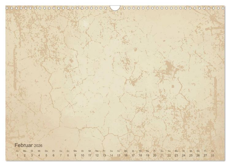 Produktbild: Vintage DIY Bastel-Kalender - Zum Selbstgestalten (Wandkalender 2026 DIN A3 quer), CALVENDO Monatskalender