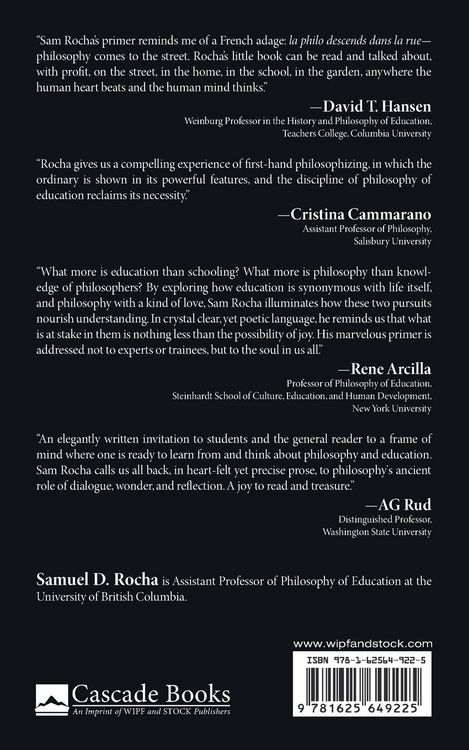 Produktbild: A Primer for Philosophy and Education