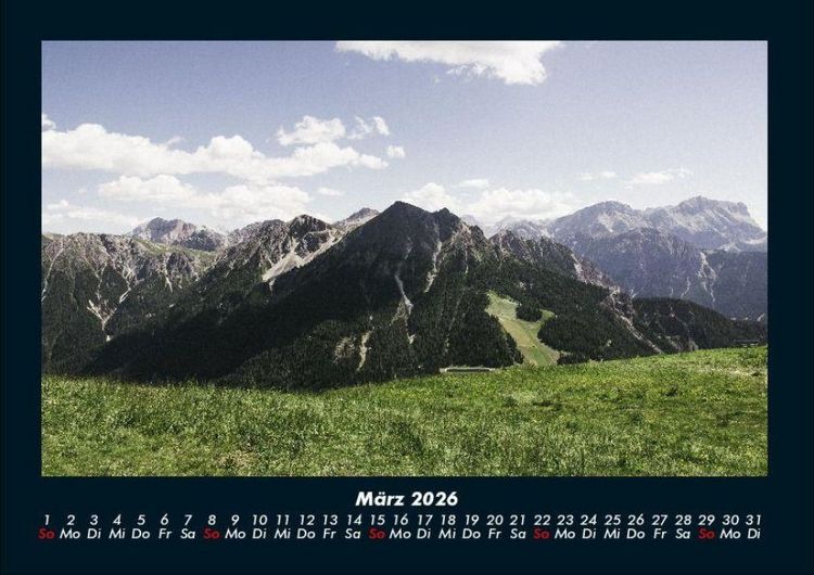 Produktbild: Landschaftskalender 2026 Fotokalender DIN A4