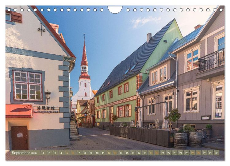 Produktbild: Tallinn-Riga-Vilnius-Memel, eine Traumreise durch das Baltikum. (Wandkalender 2026 DIN A4 quer), CALVENDO Monatskalender