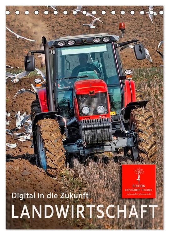 Produktbild: Landwirtschaft - digital in die Zukunft (Tischkalender 2026 DIN A5 hoch), CALVENDO Monatskalender