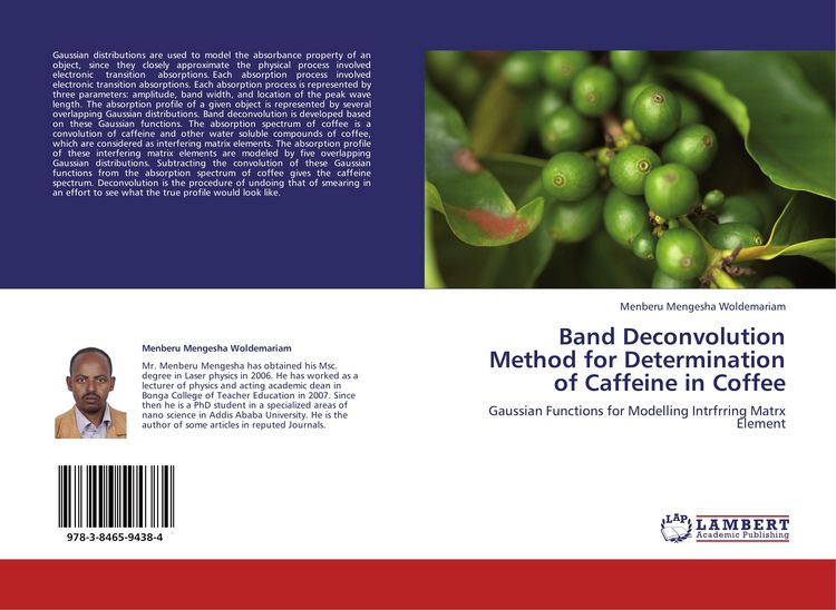 Produktbild: Band Deconvolution Method for Determination of Caffeine in Coffee
