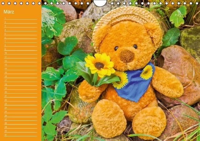 Produktbild: Einfach zum Knuddeln / Geburtstagskalender (Wandkalender immerw&auml;hrend DIN A4 quer)