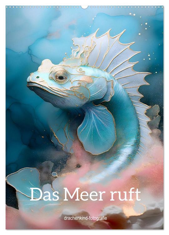 Produktbild: Das Meer ruft (Wandkalender 2026 DIN A2 hoch), CALVENDO Monatskalender