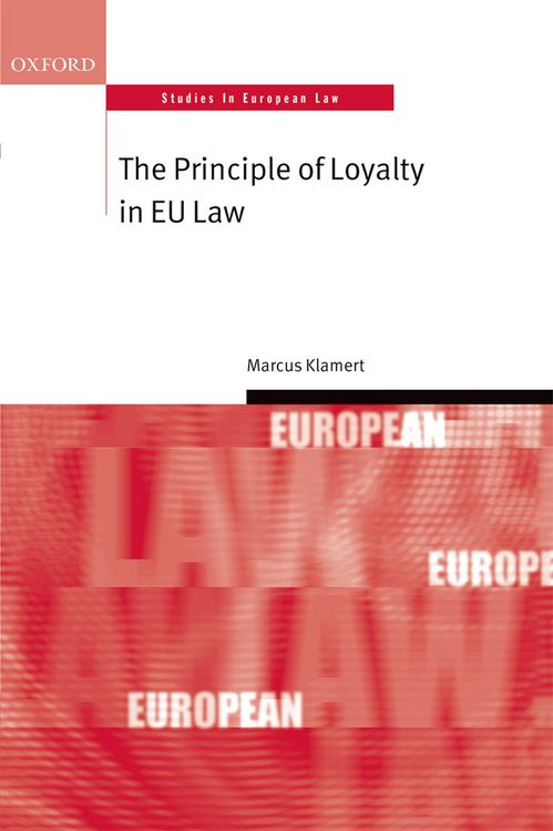 Produktbild: The Principle of Loyalty in EU Law