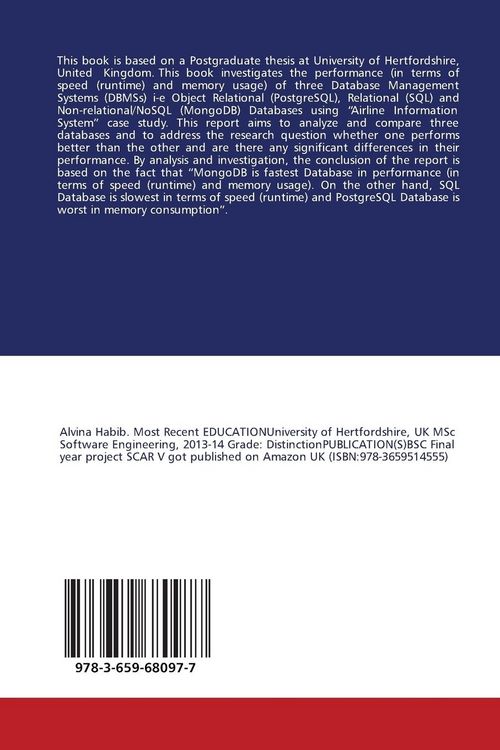 Produktbild: RDBMS vs ORDBMS vs NoSQL