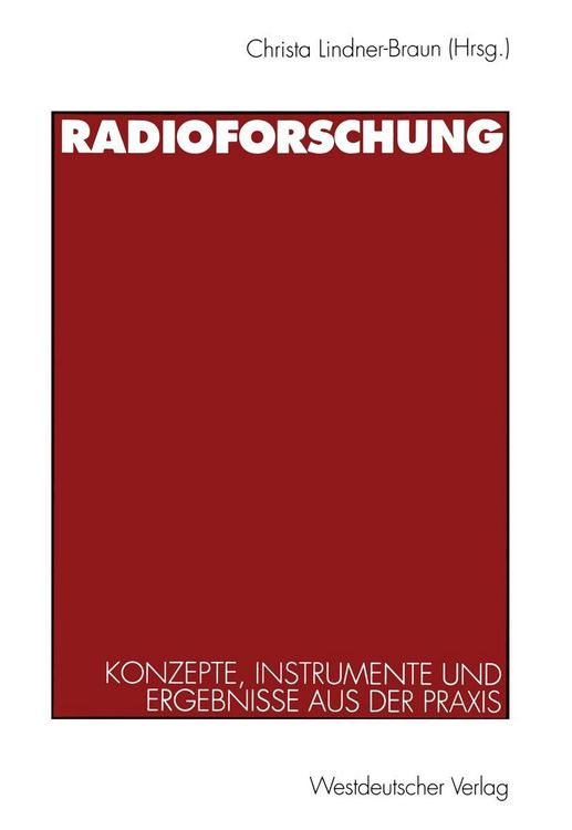 Produktbild: Radioforschung