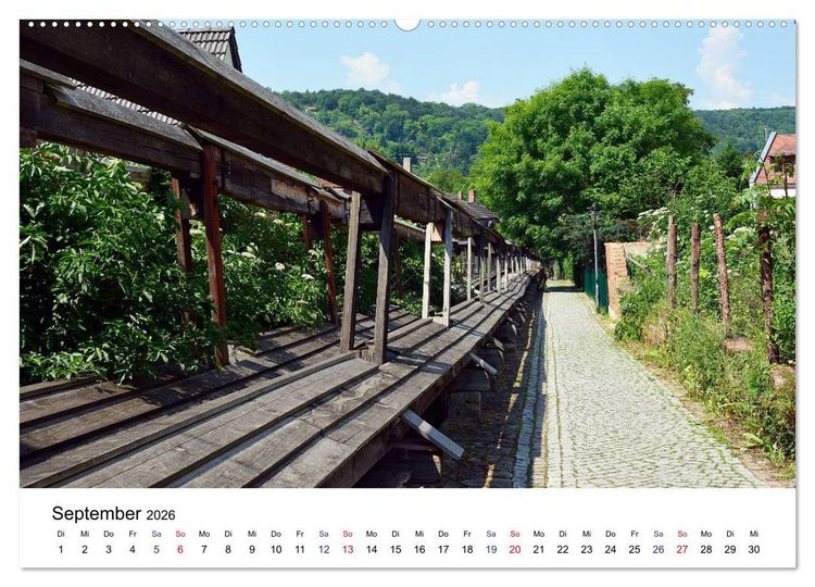 Produktbild: Solbad an der Saale - Bad K&ouml;sen (hochwertiger Premium Wandkalender 2026 DIN A2 quer), Kunstdruck in Hochglanz