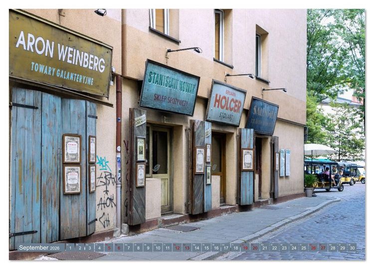 Produktbild: Krakau. Ein Spaziergang durch Polens kulturelles Herz (hochwertiger Premium Wandkalender 2026 DIN A2 quer), Kunstdruck in Hochglanz