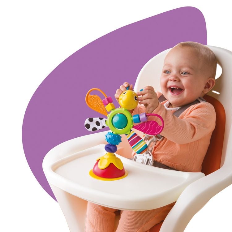 Produktbild: Freddie das Gl&uuml;hw&uuml;rmchen Hochstuhlspielzeug