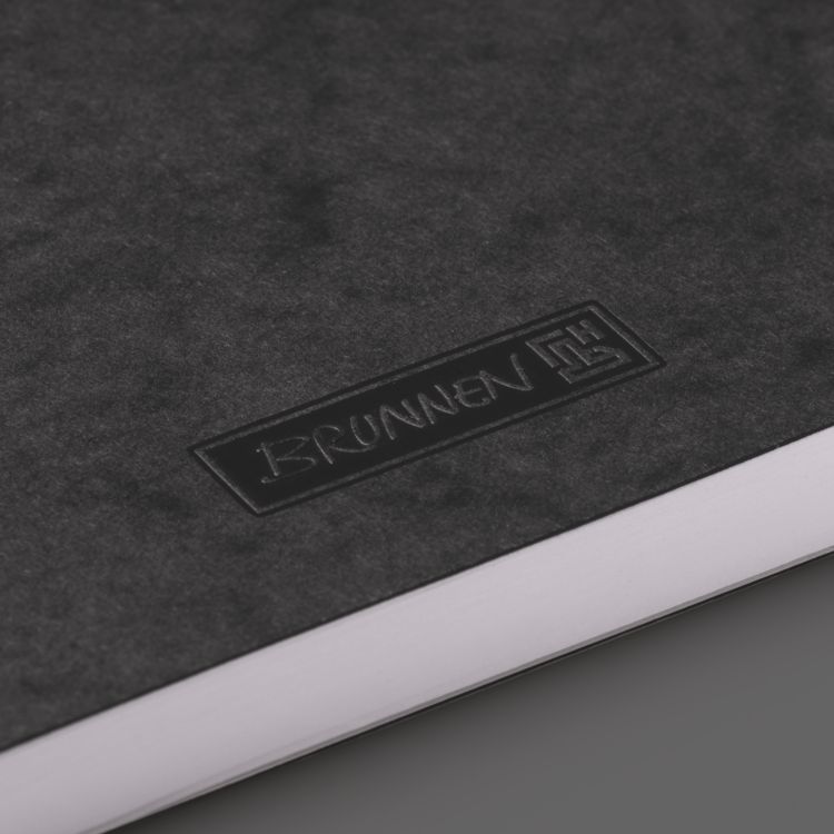 Produktbild: Brunnen Kladde A5 unlin 96Bl 90g Premium sw