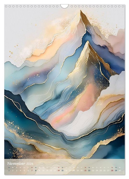 Produktbild: Mystische Berge (Wandkalender 2026 DIN A3 hoch), CALVENDO Monatskalender