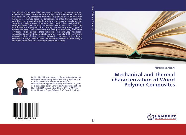 Produktbild: Mechanical and Thermal characterization of Wood Polymer Composites