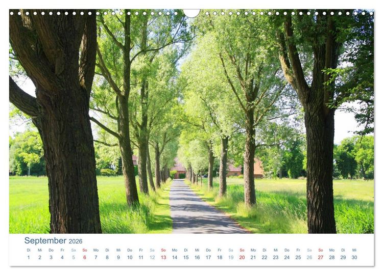 Produktbild: Nordenham und umzu 2026. Impressionen zwischen Weser und Wiesen (Wandkalender 2026 DIN A3 quer), CALVENDO Monatskalender