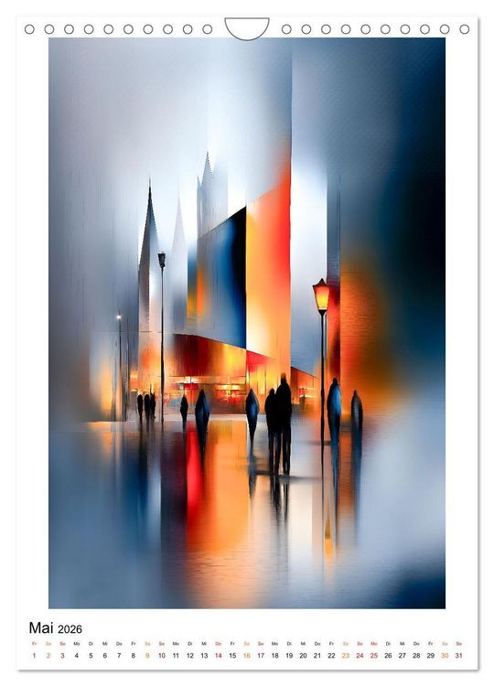 Produktbild: Stadt - Leben (Wandkalender 2026 DIN A4 hoch), CALVENDO Monatskalender
