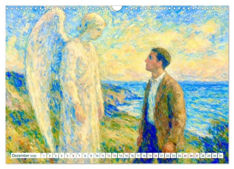Produktbild: Rainer Maria Rilke. Sein Leben, seine Werke (Wandkalender 2026 DIN A3 quer), CALVENDO Monatskalender