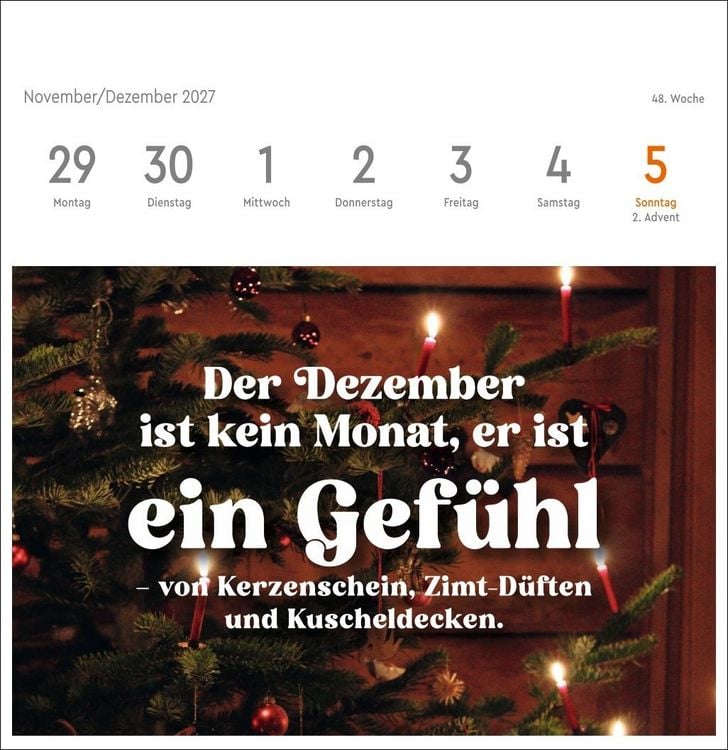 Produktbild: Visual Statements Premium-Postkartenkalender 2027