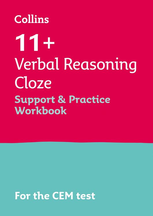 Produktbild: Collins 11+ - 11+ Verbal Reasoning Cloze Support and Practice Workbook