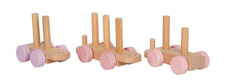 Produktbild: Holzzug rosa