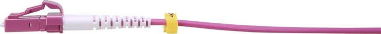 Produktbild: Renkforce RF-4969080 Glasfaser LWL Anschlusskabel 3.00 m Purpur-Rot [1x LC-Stecker - 1x LC-Stecker] 50/125 &micro; Multimode OM4
