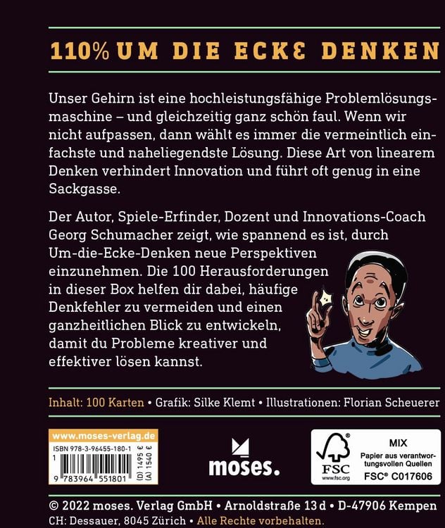 Produktbild: 110% um die Ecke denken