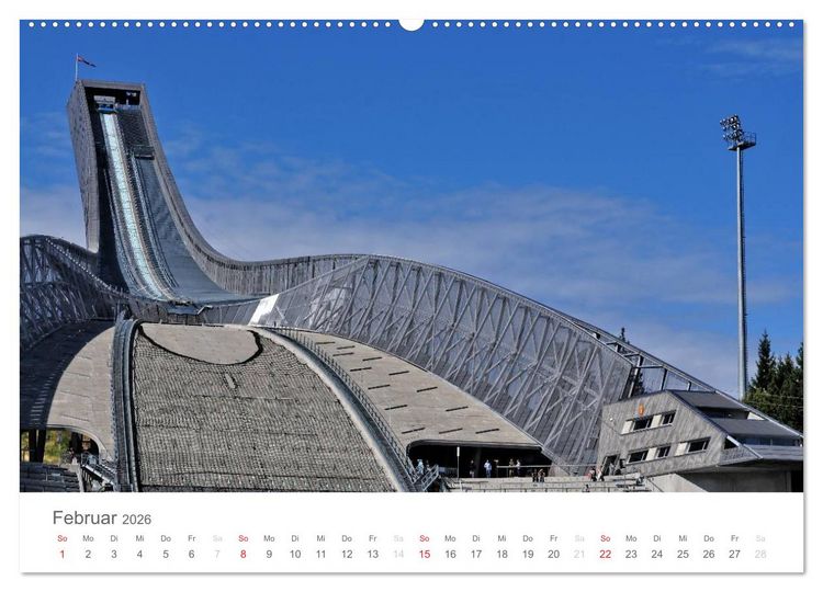 Produktbild: Oslo im Auge des Fotografen (Wandkalender 2026 DIN A2 quer), CALVENDO Monatskalender